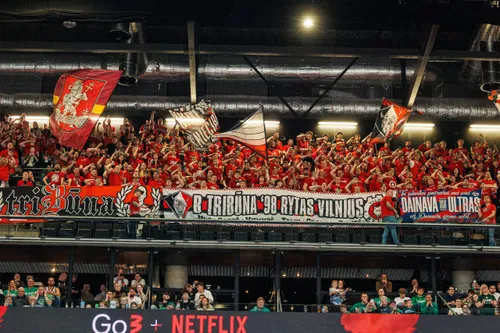 LKL rungtynėse Kaune susitiko Kauno „Žalgiris“ ir Vilniaus „Rytas“ / E. Ovčarenko/BNS nuotr.