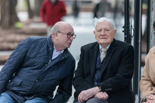 Valdas Adamkus, Matijošaitis Lengvosios atletikos maniežo atidarymas / R. Tenio nuotr.