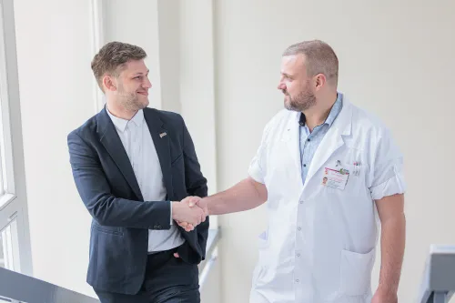 Vyrai slaugytojai / R. Tenio nuotr.