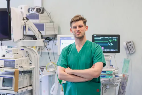 Vyrai slaugytojai / R. Tenio nuotr.