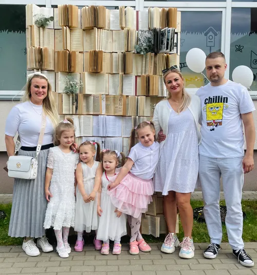 „Žuvinto“ darželio kieme – baltas ir šiltas bendrystės vakaras / Organizatorių nuotr.