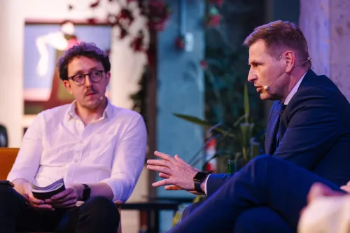 Estijos gynybos ministras Hanno Pevkur / Organizatorių nuotr.