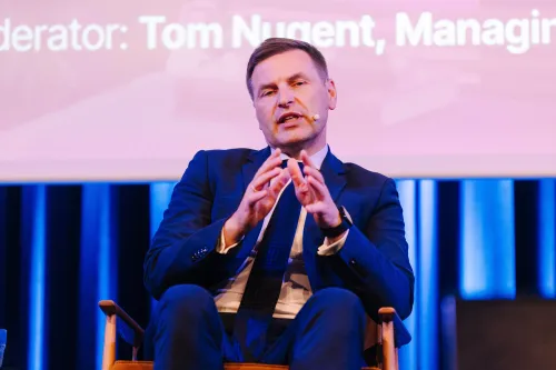 Estijos gynybos ministras Hanno Pevkur / Organizatorių nuotr.