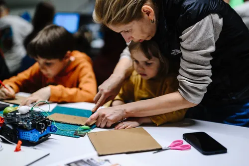 STEAM laboratorijų „Mokslo saloje“ atidarymas / A. Aleksandravičiaus nuotr.