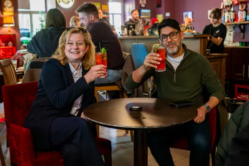 Rūta Eidukevičienė ir Abiras Mukherjee_Jono Petronio nuotr.