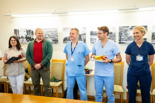 Iš misijos Ukrainoje grįžo Kauno medikai / Kauno klinikų nuotr.