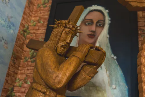 Medžio drožėjas / R. Tenio nuotr.