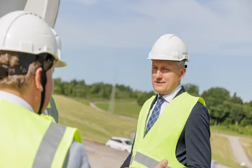 Žygimantas Vaičiūnas, Kruonio hidroakumuliacinė elektrinė / R. Tenio nuotr.