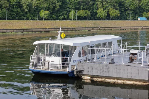 Ekskursijos laivu Nemunu / R. Tenio nuotr.