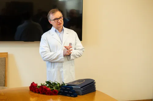 Iš misijos Ukrainoje grįžo Kauno medikai / Kauno klinikų nuotr.