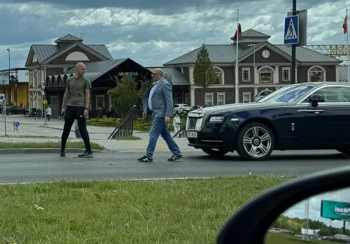 Partrenktas žmogus / Kas vyksta Kaune skaitytojų nuotr.