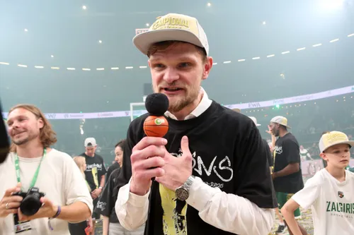 T. Sabonis ir V. Mačiulis - pergalės šėlsmas / M. Patašiaus nuotr.