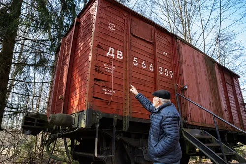 Tokiuose vagonuose tremti Lietuvos gyventojai. Fotografuota Lietuvos etnografijos muziejuje. K. Jurevičiūtės nuotr.