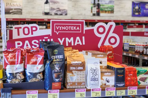 Jonučiuose duris atvėrė „Vynoteka“ / R. Tenio nuotr.