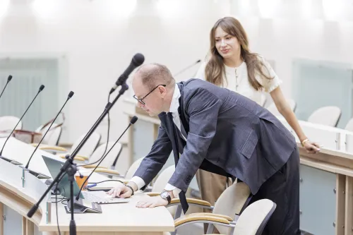 Kauno miesto tarybos posėdis / R. Tenio nuotr.