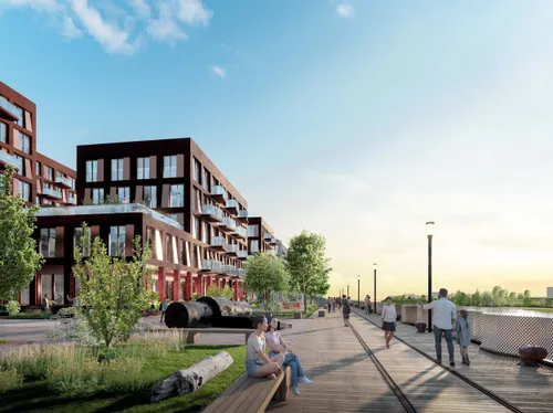 „Nemunaičių“ kvartalo architektūrinė vizija / „SBA Urban“ nuotr.