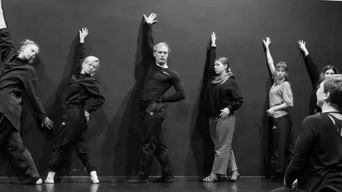 Judesio užsiėmimas teatre - Skaistės Grašytės nuotrauka