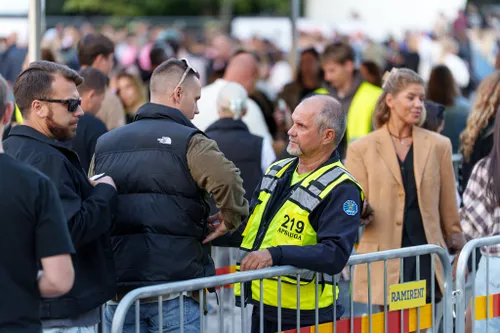 Stadioną užplūdo minios Post Malone gerbėjų / R. Tenio nuotr.