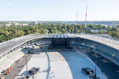 Pasiruošimas Post Malone koncertui Kaune / Kas vyksta Kaune nuotr.