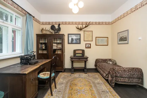 L. Poškaičio sumedžioti tauriojo elnio ragai / E. Bartulio nuotr.