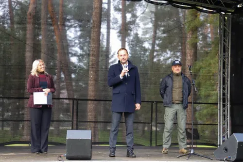 Ugniagesių bendruomenės žygis Kulautuvos apylinkėse / KRS nuotr.