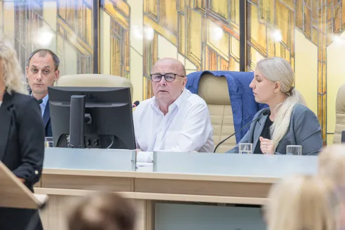 Asociatyvi / Kauno miesto tarybos posėdis / Visvaldas Matijošaitis / R. Tenio nuotr.