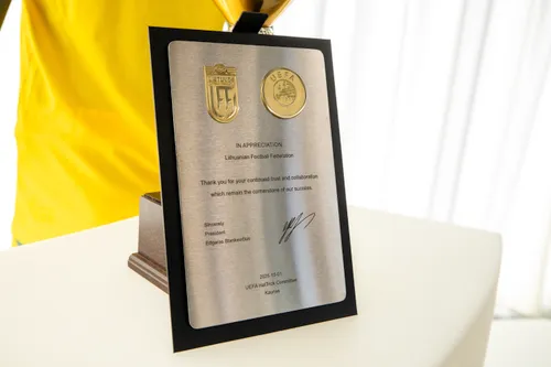 UEFA „HatTrick“ komiteto posėdis Kaune / LFF nuotr.