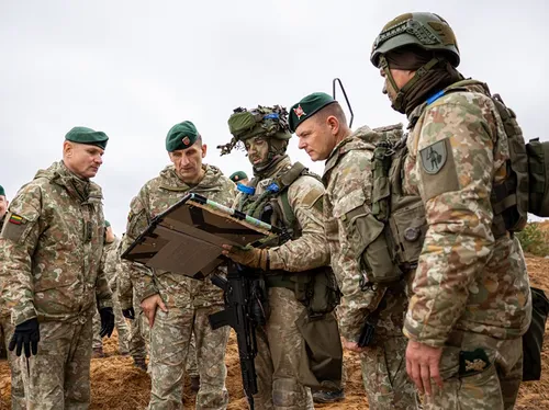 Karinės pratybos „Perkūno Griausmas 2025“ / Lietuvos kariuomenės nuotr.