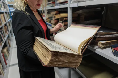 M. K. Čiurlionio dailės muziejaus biblioteka / R. Tenio nuotr.