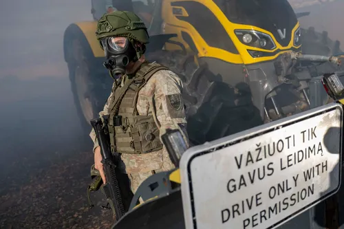 Pratybos „Budrus sakalas 2025“ / Lietuvos kariuomenės nuotr.