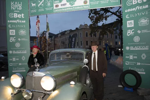 Ralio „Aplink Lietuvą“ startas Kaune / M. Tito nuotr.