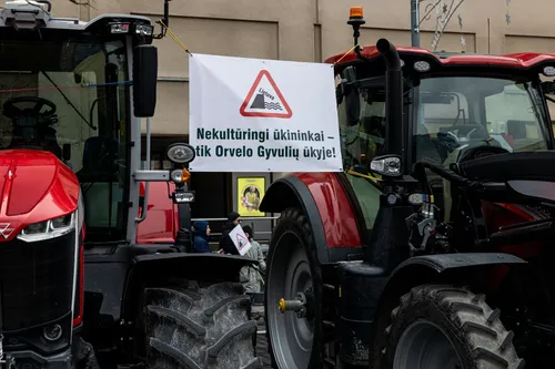 Kultūrininkų mitingas sostinėje / P. Peleckio / BNS nuotr.