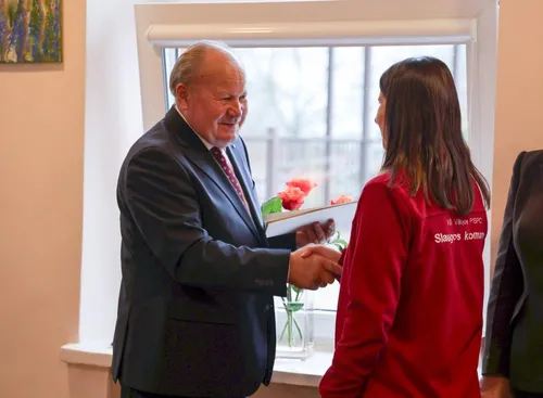 Vilkijoje atnaujintos slaugos namų patalpos / KRS nuotr.