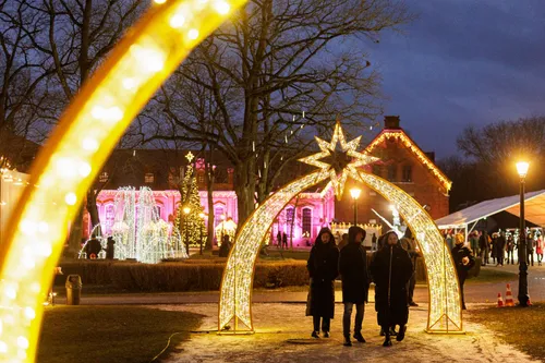 Eglutės įžiebimas Raudondvario dvare / E. Mališausko, Organizatorių nuotr.