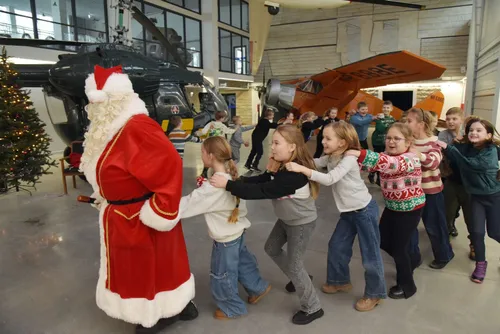 Edukacinis užsiėmimas „Skrydis į Kalėdas“ / Organizatorių nuotr.