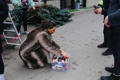 Žemųjų Šančių eglutė / org. nuotr.