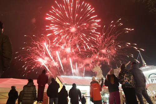 Kauno rajono Kalėdų eglės įžiebimas / R. Tenio nuotr.