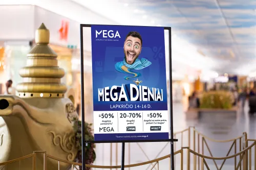 Prekybos ir laisvalaikio centre „Mega“ prasideda MEGADIENIAI / Organizatorių nuotr.