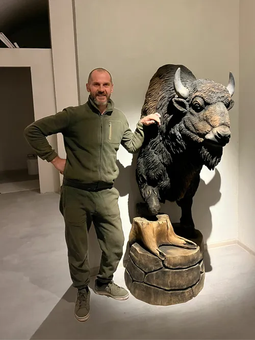 Skulptorius V. Kunigel / Organizatorių nuotr.