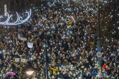 Protestas „Šalin rankas nuo laisvo žodžio!“ / R. Riabovo / BNS nuotr.