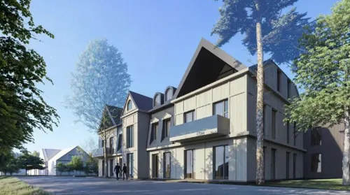 Savanorių pr. 63 projekto vizualizacija / Įmonės „Architektas L. Venslovas ir partneriai“ nuotr.