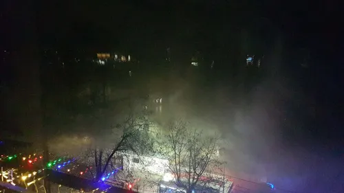 Gaisras A. Mackevičiaus g. / Skaitytojo nuotr.