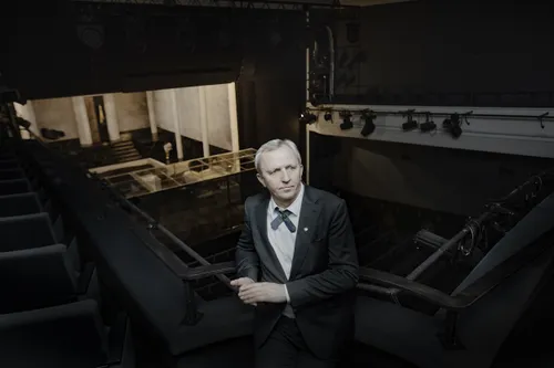 Generalinis teatro direktorius E. Stancikas. S. Baturos nuotr.