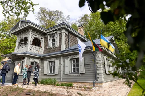 Medinės architektūros centras Vilniuje / Medinės architektūros centro nuotr.