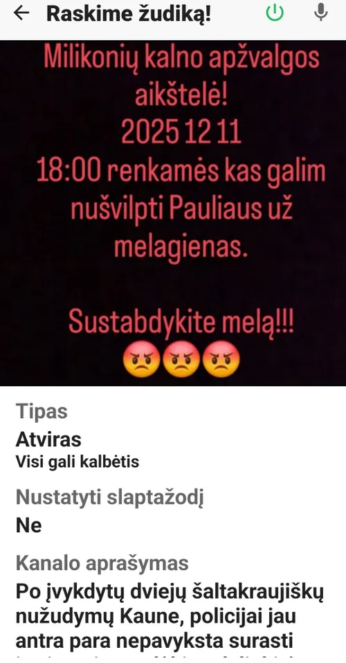 raskime zudika