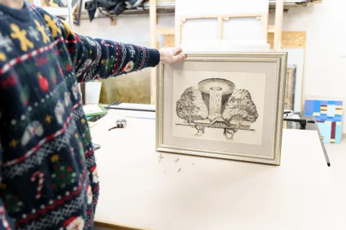 Menų kalvė Druskininkuose / R. Tenio nuotr.