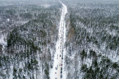 Akcija „Kapčiamiestis gyvenimui - ne poligonui!" / T. Biliūnas / BNS nuotr.