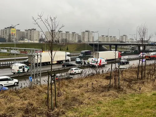 Avarija A1 kelyje / Skaitytojo nuotr.