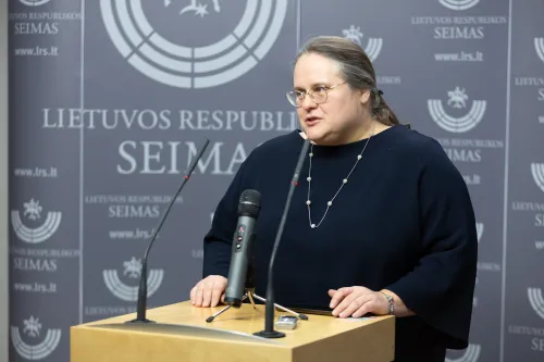 Agnė Širinskienė / Elta / D. Labučio nuotr.