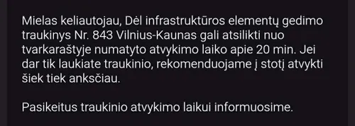 Gautas laiškas / skaitytojos nuotr.